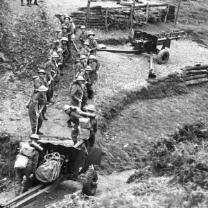 Royal Artillery Training Print Royal Artillery Training Print