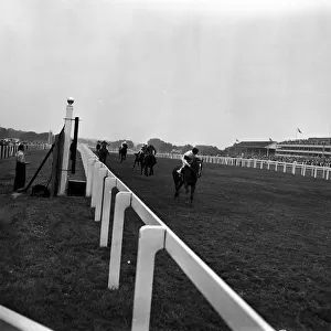 Royal Ascot 1955, finish of the 3. 45 3rd Race, The Gold Vase (2 miles)