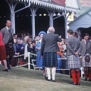 The Royal Family attending the annual Braemar Highland Games near Balmoral, Scotland The Royal Family attending the annual Braemar Highland Games near Balmoral, Scotland