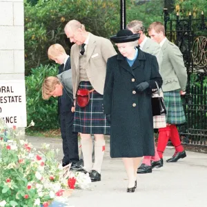 Royal Family, Balmoral Estate, Scotland, 5th September 1997 Royal Family, Balmoral Estate, Scotland, 5th September 1997