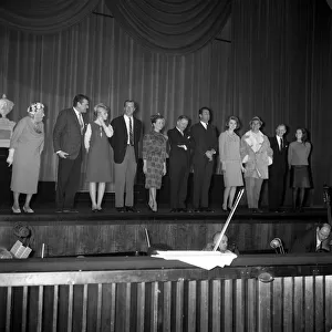 Royal Film Performance Rehearsal in London February 1964