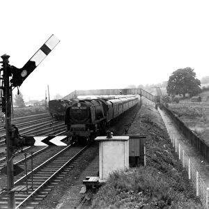 The Royal Scott steam train on 29th June 1959