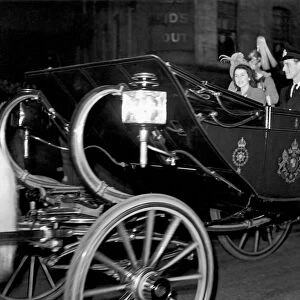 Royal Wedding November 1947 Princess Elizabeth and the Duke of Edinburgh