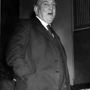 Rt. Hon James Griffiths Speaking at Cory Hall Print - 1960s Rt. Hon James Griffiths Speaking at Cory Hall Print - 1960s