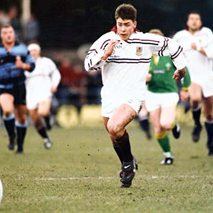 Rugby player David Weatherley, Swansea RFC. Circa 1997