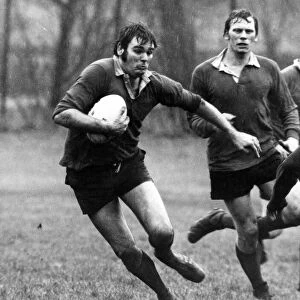Rugby player Ian Darnell, circa 1980
