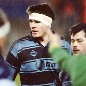 Rugby Print of Stuart Roy, Cardiff, Circa 1995 (00835) Rugby Print of Stuart Roy, Cardiff, Circa 1995 (00835)