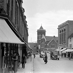 Ruggles. Chelmsford, Essex Street Scenes. June 1952 C3017