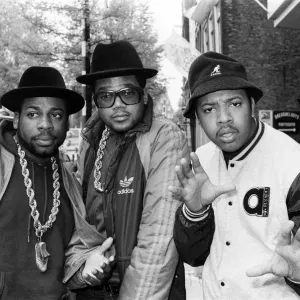 Run-DMC in Amsterdam. 22nd May 1987