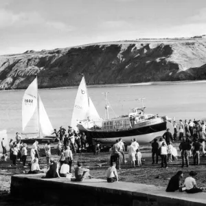 Runswick Bay Lifeboat Print - 21st September 1970 Runswick Bay Lifeboat Print - 21st September 1970