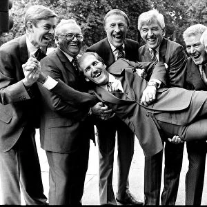 Russ Abbot 40th birthday. Pictured with other personalities including Bruce Forsyth