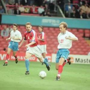 Russia 3-3 Czech Republic, Euro 1996 Group C match at Anfield Russia 3-3 Czech Republic, Euro 1996 Group C match at Anfield