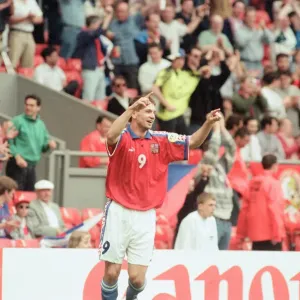 Russia 3-3 Czech Republic, Euro 1996 Group C match at Anfield Russia 3-3 Czech Republic, Euro 1996 Group C match at Anfield