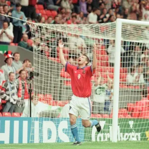 Russia 3-3 Czech Republic, Euro 1996 Group C match at Anfield Russia 3-3 Czech Republic, Euro 1996 Group C match at Anfield