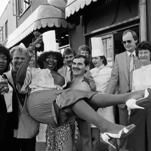 Rustie Lee at the opening of her new restaurant in Hurst Street, Birmingham Rustie Lee at the opening of her new restaurant in Hurst Street, Birmingham