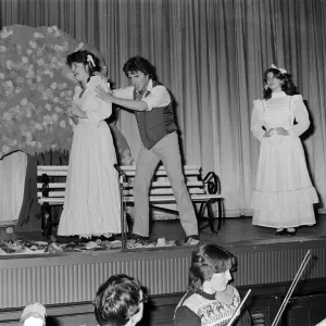 Ruth Jones and Rob Brydon appear in Porthcawl Comprehensive School Ruth Jones and Rob Brydon appear in Porthcawl Comprehensive School