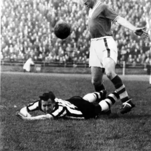 s Derek Sullivan with a penalty given to the County - Nov 1957 s Derek Sullivan with a penalty given to the County - Nov 1957