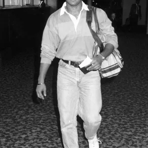 Sachin Tendulkar cricket player for West Indies walks through Heathrow Airport Dbase Sachin Tendulkar cricket player for West Indies walks through Heathrow Airport Dbase