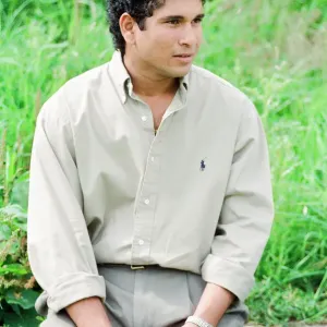Sachin Tendulkar, first overseas signing for Yorkshire County Cricket Club Sachin Tendulkar, first overseas signing for Yorkshire County Cricket Club