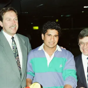 Sachin Tendulkar London Heathrow Print 1992 Sachin Tendulkar London Heathrow Print 1992