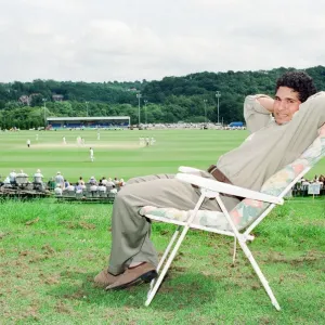 Sachin Tendulkar, first overseas signing for Yorkshire County Cricket Club Sachin Tendulkar, first overseas signing for Yorkshire County Cricket Club