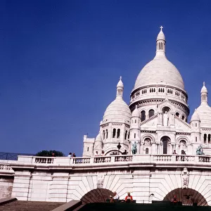 The Sacre Coeur Paris France October 1986