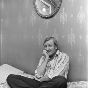 A sad looking Leslie Phillips, pictured after having his house stripped of thousands of