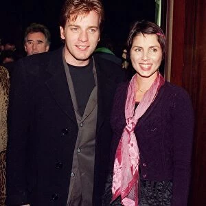 Sadie Frost and Ewan McGregor at the 1998 Scottish Peoples Film festival
