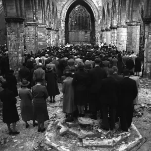 Sadly even the House of God wasn t immune to Luftwaffe bombs Sadly even the House of God wasn t immune to Luftwaffe bombs