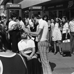 Saks Hairdressing, Middlesbrough, Circa 1975. Our Picture Shows Saks Hairdressing, Middlesbrough, Circa 1975. Our Picture Shows