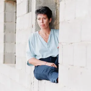 Sally Becker, British Aid Worker pictured August 1993. Returns to Mostar Sally Becker, British Aid Worker pictured August 1993. Returns to Mostar