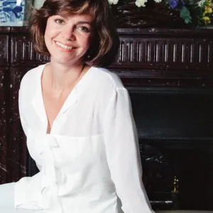 Sally Field, american actress, in the UK to promote new film, Soapdish