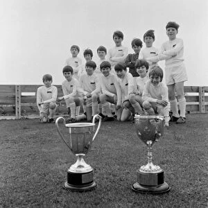 Saltburn RC school football winners, Redcar League. 1971