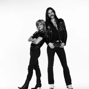 Samantha Fox, Glamour model, and Lemmy, musician, singer and songwriter who founded Samantha Fox, Glamour model, and Lemmy, musician, singer and songwriter who founded