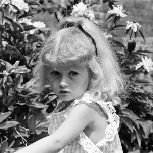 Samantha Gates, Child model, Saturday 20th June 1970 Samantha Gates, Child model, Saturday 20th June 1970