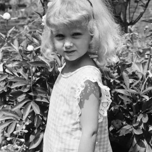 Samantha Gates, Child model, Saturday 20th June 1970 Samantha Gates, Child model, Saturday 20th June 1970