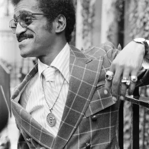 Sammy Davis Jr in the UK for his stage show at the London Palladium Sammy Davis Jr in the UK for his stage show at the London Palladium