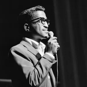 Sammy Davis Junior sings at The Royal Variety Show held in the presence of her Her Sammy Davis Junior sings at The Royal Variety Show held in the presence of her Her