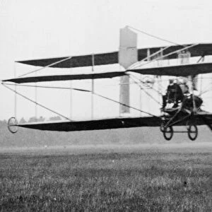 Samuel Franklin Cody seen here with his wife Lela Cody taking a flight at Laffan