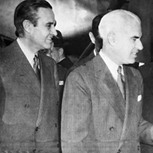 The San Francisco Conference: M. Molotov in Washington. (second from left) U. S