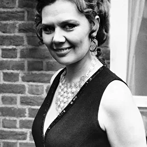 Sandra Gough Actress who stars in Coronation Street At the Pye Radio