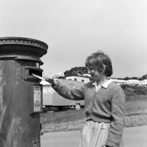 Sandy Bay Caravan site, near Exmouth, Devon. 14th July 1961 Sandy Bay Caravan site, near Exmouth, Devon. 14th July 1961