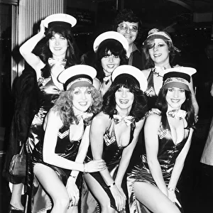 Sarah Brightman Singer pictured with the new line up for Pans People