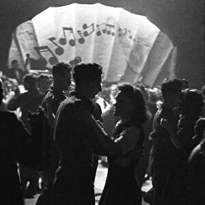 Saturday Night Dancing at Palais, Hammersmith. Circa 1945