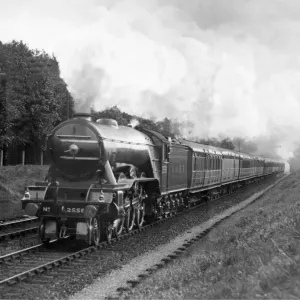 The Scarboro Flier on 24th July 1932 steaming down the line The Scarboro Flier on 24th July 1932 steaming down the line