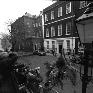 The Scene in Downing Street today after Chancellor of the Exchequer Kenneth Clarke MP The Scene in Downing Street today after Chancellor of the Exchequer Kenneth Clarke MP