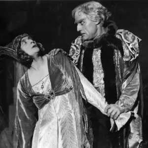 Scene from the play The Cenci. 26th November 1922