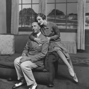Scene from the play Compromising Daphne. 6th October 1927