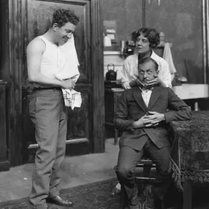 Scene from the play The Fall Guy. 28th October 1926