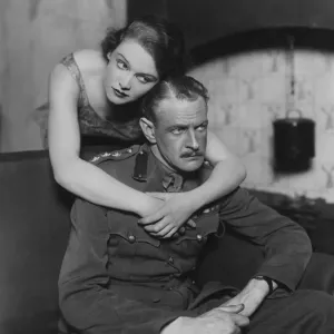 Scene from the play French Leave. 12 January 1930